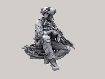 1/35 Смоляная postać siedząca postawa współczesnych amerykańskich fok самосборный żywicowy żołnierzy LRM-35030