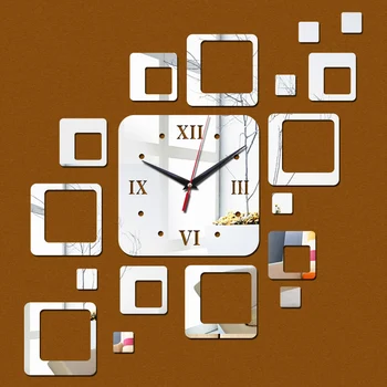 2019 nowy przyjazd piękny sztuka diyclock zegar ścienny miejsce wypoczynkowe nowoczesne akrylowe zegar lustro godziny sejf nowość w dekoracji domu dziecko