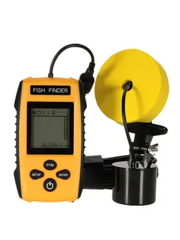 2019 sprzedaż TL88E przenośny sonar alarm Рыбоискатель 100 m wyświetlacz LCD bezprzewodowy Рыбоискатели echosonda Wędkarstwo Finder z kablem