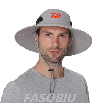 2020 Nowa wiosna lato odkryty piesze wycieczki Rybak wodoodporny szybkoschnący Daiwa Rybacki kapelusz wspinaczka UV Wędkarstwo czapka mężczyźni