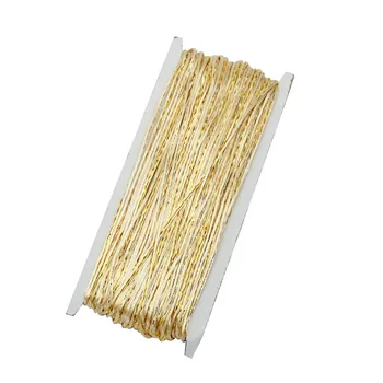 3 mm chiński Сутах Złoty przewód zasilający nylonowa lina wąż brzuch sznury do DIY chiński węzeł wnioski