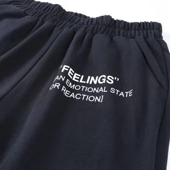 Beyouare codzienne damskie sportowe spodnie bawełna przy użyciu print letnie elstic spodnie z wysokim stanem Spodnie cargo 2020 sportowe uliczne spodnie