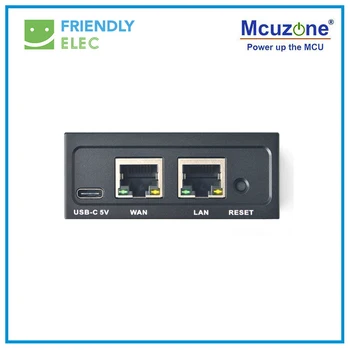 FriendlyELEC NanoPi R4S 1GB/4GB Dual Gbps Ethernet bramy wspierają OpenWrt LEDE System V2ray SSR Linux Rockchip RK3399