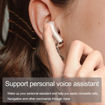 Lenovo lp1s bezprzewodowe słuchawki bluetooth, słuchawki tws HiFi muzyka z mikrofonem dla Android smartphone IOS