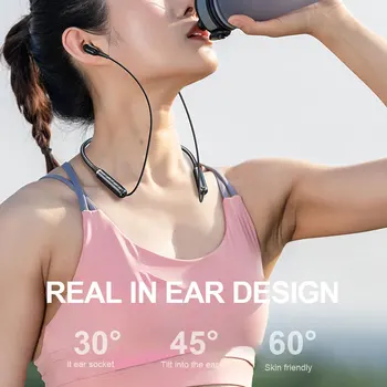 Lenovo Wireless Neckband słuchawki Bluetooth stereo magnetyczny zestaw słuchawkowy in-ear słuchawki douszne do iPhone xiaomi Huawei