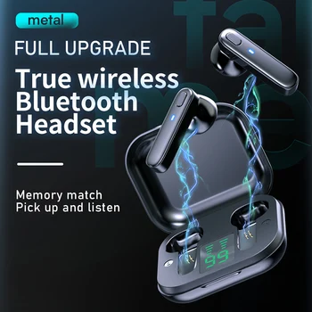 R20 Wireless Bluetooth 5.0 słuchawki TWS HiFi Mini In-Ear Sport Running wodoodporny zestaw słuchawkowy obsługuje iOS / Android HD Call