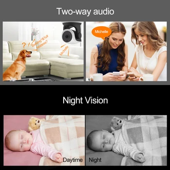 Vstarcam Video Baby Monitor Wifi 2 Way Audio Talk Smart Camera With Motion Detection Intercom Baby Nanny Camera Babysitter Alarm