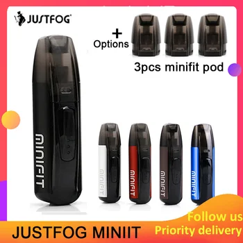 W magazynie oryginalny justfog minifit Kit 370mAh battery pod vape kit as justfog q16 with MINIFIT battery compact minifit pod system