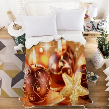 Wesołych Świąt koc 3D choinka do wydruku koc Super miękka nowoczesny domowy zestaw łóżka dekoracji sypialni