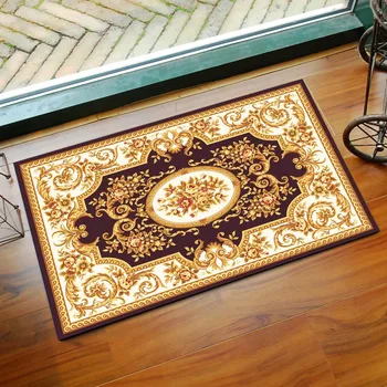 Zeegle europejskie dywaniki flanela maty na świeżym powietrzu antypoślizgowe dywany do salonu Sypialnia mata szafki dywaniki łazienka mat