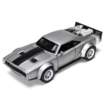 1/32 Die Cast Toys Model New Style Fast & Furio Car 15.5 Cm 3 otwierane drzwi w/światło i muzyka