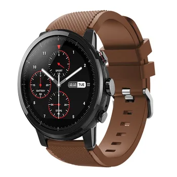 10 szt./op. silikonowa bransoletka dla Huami Amazfit Stratos 2 2s Pace Smart Watch pasek bransoletka dla Amazfit gtr 47 mm Huawei GT