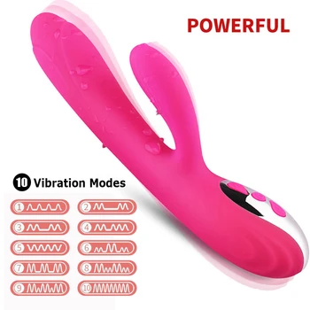 10 Szybkość G Spot wibrator dla kobiet dildo sex zabawki wibrator Królik pochwy masażer łechtaczki kobiet masturbator sex zabawki dla kobiet