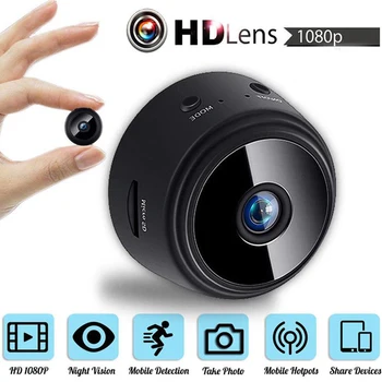 1080P A9 Mini Wireless Camera Wifi Camera Home Security Surveillance Camera Motion Detection IR Night Vision App Remote Monitor