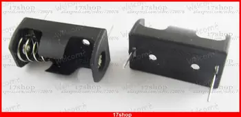 10pcs x 1/2 AA 1/2AA 14250 Storage Battery Box Case Holder 3.6 V PCB Pin Solder Lead