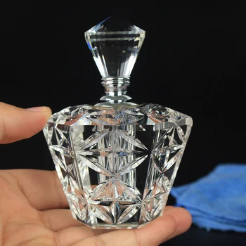 12 ml moda Kryształ perfum butelki wielokrotnego użytku olejek butelka podróży perfumy, butelki kosmetyczne Lady prezent