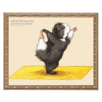2018 Limited Portrait Europe Resin For Square Diy Diamond Painting Cross Stitch Embroidery Yoga Bear New Style Movement Mosaic