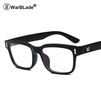 2018 nowe okulary Mężczyźni Kobiety kwadratowe marki markowe okulary okulary folie optyczne krótkowzroczność komputerowe okulary Oculos De Grau