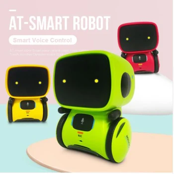 2019 nowy rodzaj interaktywnego robota Cute Toy Smart Robotic Robots for Kids Dance Voice Command Touch Control Toys prezenty na urodziny