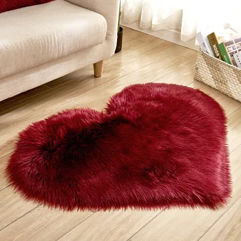 2020 w kształcie serca mata просеивает kaszmir długowłosy dywan Eedding pokój dekoracyjny dywanik badanie Tatumi dywan nocne dywan
