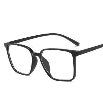 2021 Moda Dla Kobiet Kwadratowe Plastikowe Okulary Dla Mężczyzn Folie Optyczne Okulary Ramka Niebieskie Światło Blokujące Okulary Przezroczyste Okulary