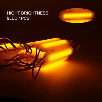 20PCS 24V LED Module Light 9LEDs Super Bright IP67 Wodoodporny For LED Sign Backlight Advertise Lighting