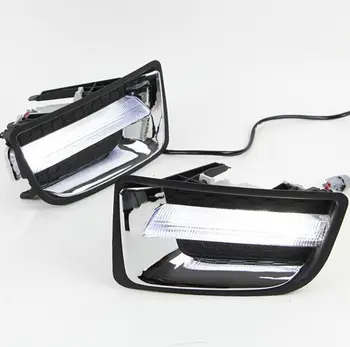 2szt DRL do Isuzu D-max Dmax led światła do jazdy dziennej LED przedni zderzak reflektory przeciwmgielne osłona świateł biały