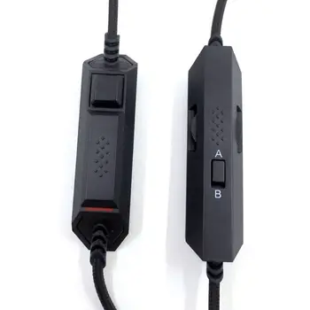 3,5 mm kabel audio wbudowany sterownik do Logitech G633 G933 plac zestaw słuchawkowy słuchawki LX9A