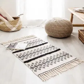 3D w stylu japońskim drewniana podłoga dywan Dywanik antypoślizgowy Противообрастающий mata pędzelkiem tkaniny do salonu Sypialnia salon decor dywan