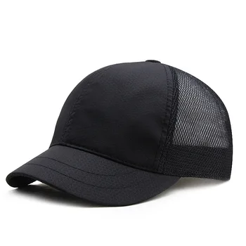 5 cm z krótkim rondem czapka z daszkiem dla mężczyzn i kobiet lato unisex oddychające szybkoschnące czapki z daszkiem dla mężczyzn tata czapka snapback Bone Hat