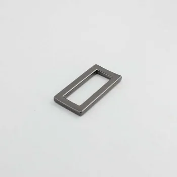 50szt 5 kolorów 25mm 32mm szerokość wewnętrzna polerowana tabel krawędzi klamry aluminiowe kwadratowa klamra do DIY torby/paski klamry