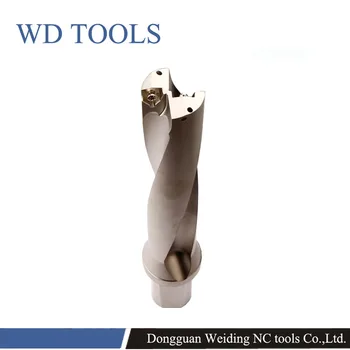 5D-fast-long metal drill,tokarki serii WC U drill,obrabiarki CNC сверля średnica wierteł 14-45mm