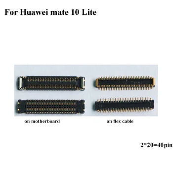 5szt FPC złącze Huawei mate 10 lite 10lite wyświetlacz LCD ekran na elastycznym kablu na płycie głównej płyta główna dla mate10 lite
