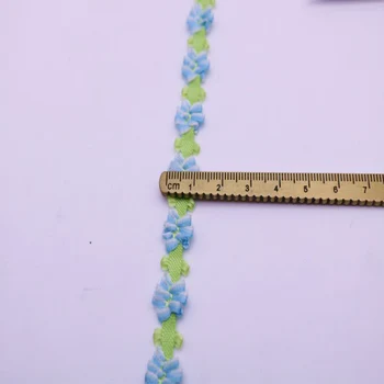 5Yds/lot 1cm pink series~blue ribbon mixed color floral Venise Lace Trim for Garment,Kurtyny Decorcation venise lace2018101502