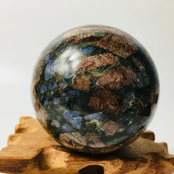 70 mm niesamowity naturalny cyjanit sfera bardzo piękny naturalny kwarc Kryształ rock energia mineralny próbki