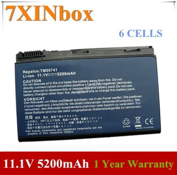 7XINbox 11.1 V 5200mAh TM00741 TM00742 TM00751 bateria do laptopa Acer Extensa 5210 5220 5620G 5620Z 5710 5720G 7720 7720G 5310