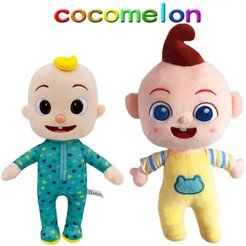 Anime Plushie Cocomelon pluszowe zabawki 2020 miękki Cocomelon JJ miękka lalka Juguetes kreskówka Peluche zabawki dla dzieci, prezenty na Urodziny
