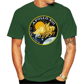 Apollo 13 Insignia - Unisex Crew Neck T-Shirt - Unisex Tee Light Tee Shirt