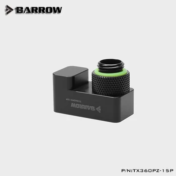 Barrowch 360 stopni obrotowa kątowa złączka pc chłodzenie wodne odkryty typ POM portable edition 15 mm kształtki, TX360PZ-15P