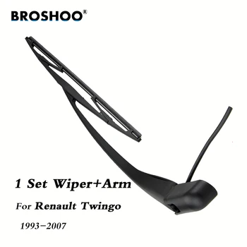 BROSHOO Car Rear Wiper Blades Back Windscreen Wiper Arm For Renault Twingo Hatchback (1993-2007) 310mm,szyba przednia Автостайлинг