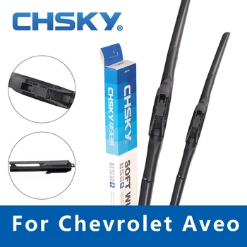 CHSKY Car Windshield Wiper Blade for Chevrolet Aveo T300 T200 T250 2006 - Fit Hook & Pinch Tab Arms auto Windscreen Wipers