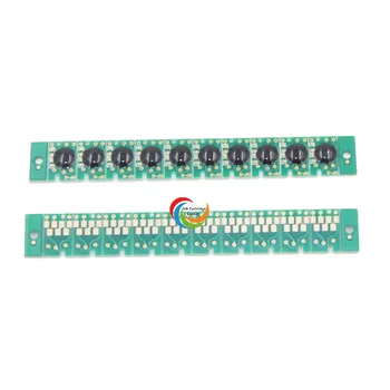 CISSPLAZA 10szt jednorazowe chipy są kompatybilne kasety z tuszem T376 dla Epson PictureMate PM-525 pm525 pm 525 chip do drukarki