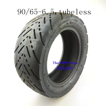 CTS 49cc pocket bike Wheel tyres 90/65-6.5 przedniego koła bezdętkowe próżniowe opony do kieszeni roweru 47cc 49cc