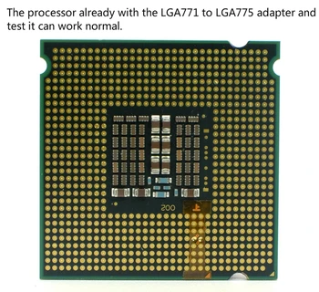 Czterordzeniowy procesor Intel Xeon L5410 2.33 GHz 12MB 1333MHz działa na płycie głównej LGA 775