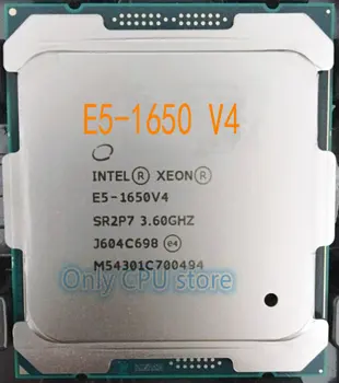 Darmowa wysyłka E5-1650V4 oryginalny Intel Xeon SR2P7 OEM wersja E5 1650V4 3.6 Ghz, 6-rdzeniowy 15 MB SmartCache 140 W, E5 1650 V4 LGA2011-3