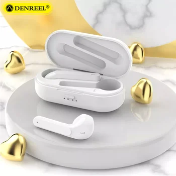 DENREEL DR30 słuchawki Bluetooth True Wireless słuchawki stereo kolorowy zestaw głośnomówiący wygodne dla telefonu komórkowego