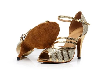 DILEECHI nowa dostawa ameryki łacińskiej, taneczne buty damskie dorośli sandały na wysokim obcasie buty taneczne kwadratowe balowe taneczne buty