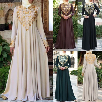 Djelaba femme muslim dress dubai abayas for women hijab evening dress islamski odzież kaftan marocain arabski kaftan