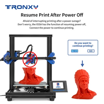 Drukarka 3D Tronxy XY-2 PRO 220*220*260 gry planszowe drukowanie 3D wytłaczarki metalowy stelaż Impresora 1 rolka 1.75 mm wątek Świąteczny prezent