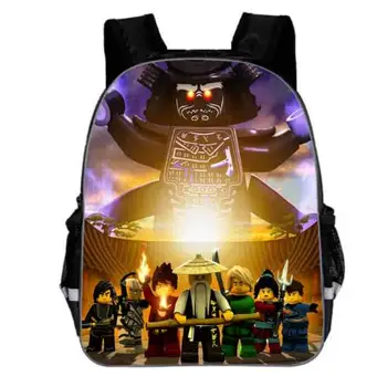 Dzieci 3D kreskówka torby szkolne chłopcy dziewczęta plecaki Lego Wzór szkolna torba dzieci codzienne plecaki Najlepszy dziecięcy plecak